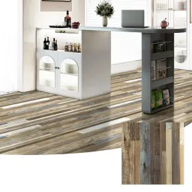 A43lk531 Longking 30-pack 12 12in Vinyl Flooring Tiles - Effortless Peel And Stick Floor