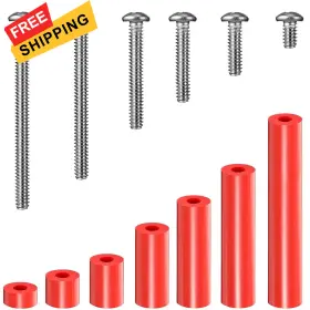 032805 Lonlyeagle 195 Pieces Electrical Outlet Extender Kit 105 One Size Red