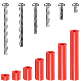 Le032805 Lonlyeagle 195 Pieces Electrical Outlet Extender Kit 105 One Size Red