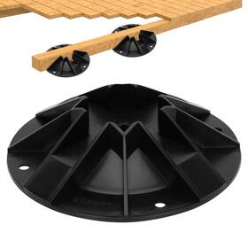 Lonsge Jcdz1 1 Pack Foundation Deck Blocks Post Supports Vertical Install