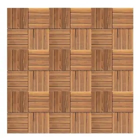 Cf-140-zsdy Loyalheartdy 36 Pack Hardwood Interlocking Patio Deck Tiles 12 Inch Decking Balc