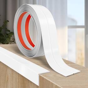 Lsgcq Hujiao/pinmian/6cm/white/3m Flexible Wall Corner Protector Moulding Trim Peel And Stick Guards E