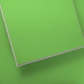 Lucida Surfaces 810051953305 Monocore Interlocking Flooring Solid Color Look Matcha Box Of 10 Planks