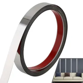 My-5cm Lunghaa 6m-n Peel And Stick Metal Finish Molding Trim Stainless Steel Strip For W