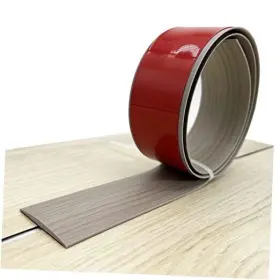 Flrtr005 Lwlusup Floor Transition Strip Self Adhesive Flat Laminate Cover 10ft 1 Grey