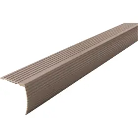 43311 M-d Spice 1-1/8 Inch W X 36 L Aluminum Fluted Cinch Stairnose 43311 M-d Spice 1-1/8 Inch W X 36 L Aluminum Fluted Cinch Stairnose