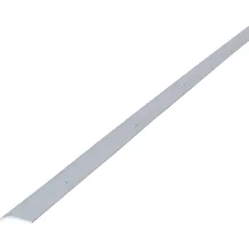 66001 M-d Building Products 7/8 Inch X 36 Polished Aluminum Carpet Trim With Screw