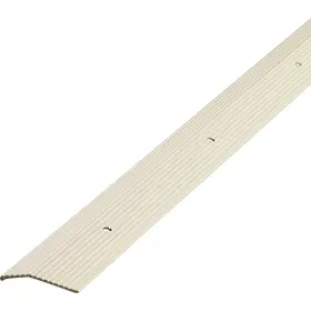 74187 M-d Building Products 1-3/8 Inch X 36 Almond Aluminum Carpet Trim With Screw