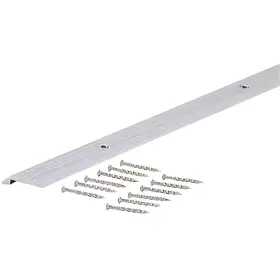78113 M-d Tile Edge 72 In L 3/4 W Vinyl Silver
