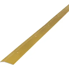 79004 M-d Building Products 7/8 Inch X 36 Satin Brass Aluminum Carpet Trim With