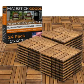 Sb-111 Majestick Goods Interlocking Slat Deck Tiles 12 Inch X12 Stylish Patio For Outdoor Floor Sb-111 Majestick Goods Interlocking Slat Deck Tiles 12 Inch X12 Stylish Patio For Outdoor Floor