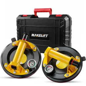 Makelift-sdxp-2 Makelift Suction Cups For Glass 8 Inch Tile Cup Tool 260kg Max Load Pressure Ga