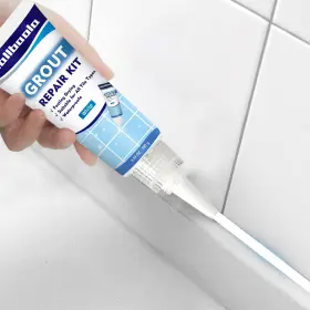 Mfj-a3 Mallbaola Grout Repair Kit 2 Pack White Fast Drying Tile Filler Mfj-a3 Mallbaola Grout Repair Kit 2 Pack White Fast Drying Tile Filler
