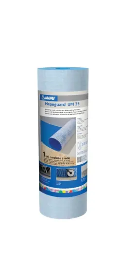 Mapei 093994507303 Mapeguard Um 35 Anti-fracture Uncoupling Membrane 323 Sq Ft Floor Underlay