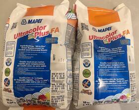 Mapei 5077 Ultracolor Plus Fa Grout Frost 10 Lbs Rapid Setting Stain Resistant