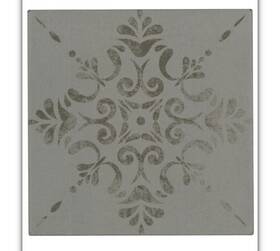 Marazzi Mc61 4 Decorative Tiles - Gray 8x8 Wall And Floor Tile