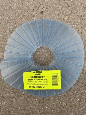 Pwp-106 Mark E Industries Positive Weep Hole Protector Inch Goof Proof Shower