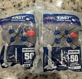 Edi-29006 Marshalltown Fast By Usa Tile Spacer Bases 1/16 Inch 1.5 Mm White 100pack