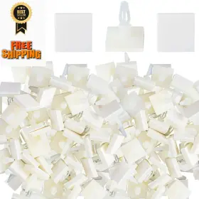 Do-marsui-2649 Marsui 100 Pcs Sticky Pcb Spacer Adhesive Plastic Insulated Standoffs 0.25 Inch
