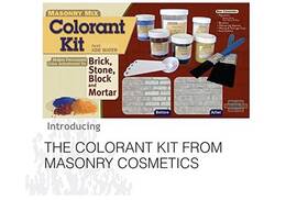 Masonry Cosmetics 040232004407 Brick Staining - Colorant Kit