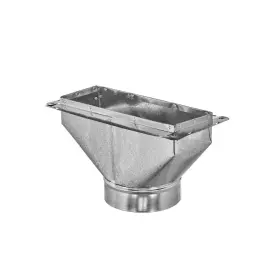 Master Flow 744759473042 12 Inch X 6 To Universal Register Box With Flange