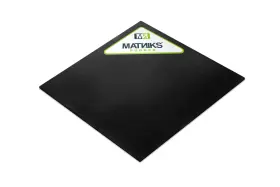 Matniks 641171981134 Neoprene Rubber Sheet Heavy Duty High Grade 60a Black 12x12-inch By 1/8