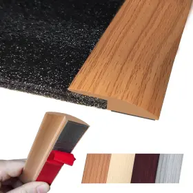 Tw004 Maxiroc Floor Transition Strip Self Adhesive Carpet Wood Tile Vinyl Flooring Laminate