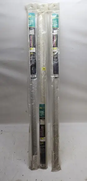 Md 043374745344 74534 Metal Carpet To Tile Floor Edging Transition Grip Strips 36 Inch Lot Of 3