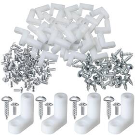 Meetoot 50051-tmbswpl-w20 20pcs Circuit Board Standoff Mounting Hardware Pcb White