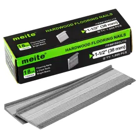 18gcl112 Meite 1 18 Gauge Flooring Nails 1-1/2 Inch 18ga L-cleat For Sof