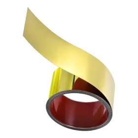 Metallixity 680811754257 16.4ft X 3.2in Wall Trim Molding Stainless Steel Peel And Stick Gold