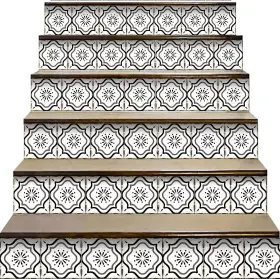 Mi Alma 647567637241 Peel And Stick Tile Backsplash Stair Riser Decals Diy Mex