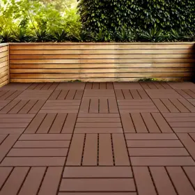 W206p151693 Miniyam 5 Cases Interlocking Deck Tiles 44 Pcs Ea 12 Inch X12 Polypropylene Outdoor Backyard