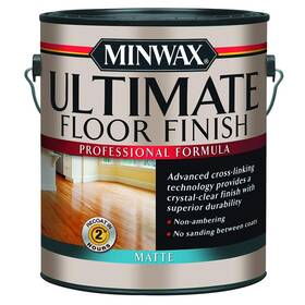 Minwax 131040000 Ultimate Floor Finish One Gallon Clear Matte