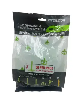 Lev116un5 Miracle Sealants 753927516665 Levolution Universal Tile Spacing Tools 1/16 In 50 Pcs Lev116un5 Miracle Sealants 753927516665 Levolution Universal Tile Spacing Tools 1/16 In 50 Pcs