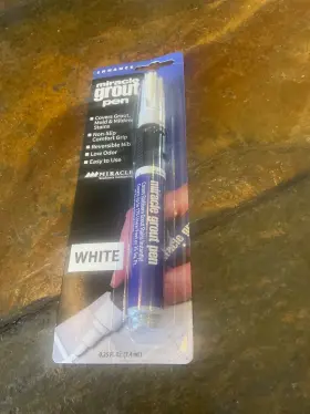 Grtpenwht6 Miracle Sealants Grout Pen White 1 Pack