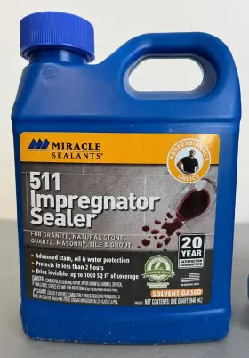 511qt6 Miracle Sealer 87687 Sealants 511 Impregnator #511qt6 1 Quart 32oz Sealed New