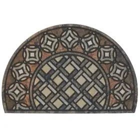 Mohawk Home 086093597603 Deco Tile Slice Brown 23 Inch X 35 Doorscapes Estate Mat