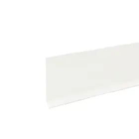 Mohawk Home 636738189177 Dry Back Vinyl Wall Base In White 4 Inch W X 20 L Roll Per Carton