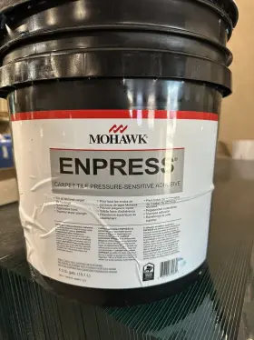 611ep Mohawk Industries 636738619230 Carpet Tile Pressure-sensative Adhesive 4 Gal. Enpress