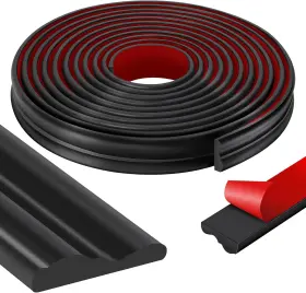Moonoom 711181350944 20 Ft X 1.6ftft Wall Decoration Molding Trim Black Self-adhesive 3d Chair