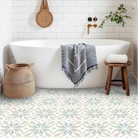 Morcart Aft-1204-20a Peel And Stick Floor Tile - 20 Pcs 7.87 Inch X Self-adhesive Diy Wate