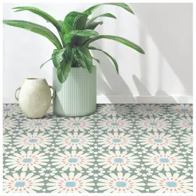 Aft-1367-20ph Morcart Peel And Stick Floor Tile - 20 Pcs 7.87 X Vinyl Flooring Wate