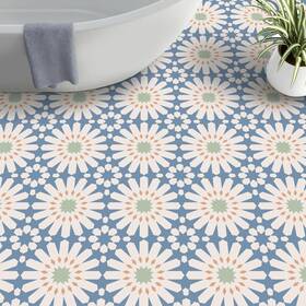 Morcart B0fjbg5qwy 40pcs Peel And Stick Vinyl Floor Tiles 7.87x7.87in Waterproof Self-adhes