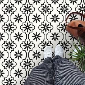 Morcart Ft1248-20 20pcs Peel And Stick Floor Tile 7.87 Inch X Vinyl Flooring Waterproof Remo