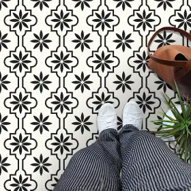 Ft1248-20 Morcart 20pcs Peel And Stick Floor Tile 7.87 Inch X Vinyl Flooring Waterproof Remo
