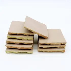 Moroccan Craft Masters 293754132227 Handmade Mosaic Zellige Tile 4 Inch X4 Square Baby Pink