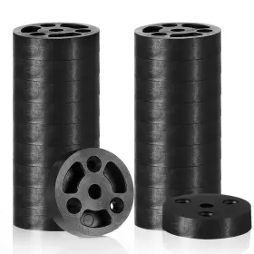 Dd-moxweyeni-2021 Moxweyeni 20 Pcs Deck Board Ledger Spacers Bulk 2 Inch X 1/2 Drainage