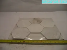 10747583244533 Msi Qty 10 Arabescato Venato White Hexagon 9.96 Inch X 13 Honed Marble Mosaic Floor