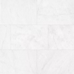 Msi 744759918086 Crystal White 3 Cm. X 16 Inch 24 Sandblast Marble Paver Tile 2.66 Sq. Ft